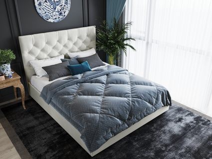 Кровать Димакс Эвора Крем с подъемным механизмом 180х200