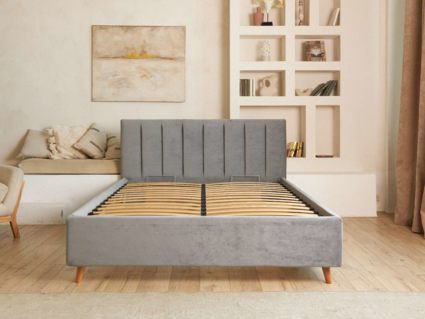 Кровать Димакс Амадора Крем с подъемным механизмом