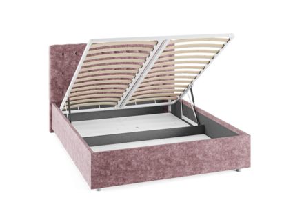 Кровать Сонум Florence Кашемир Розовый (с подъемным механизмом) 140х190