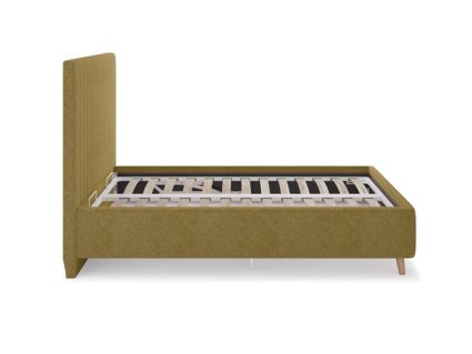 Кровать Сонум Amanda Рогожка Деним (с подъемным механизмом) 120х190