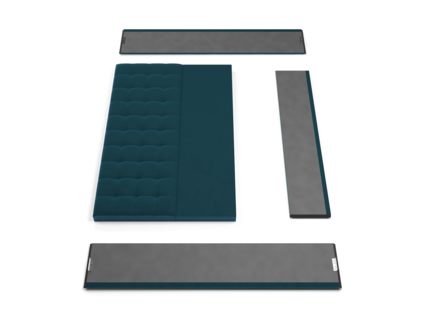 Кровать Lonax Аврора велюр Dolly-3 180х190