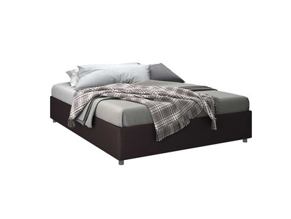 Кровать Sleeptek Premier 3 Экокожа Brown 160х200