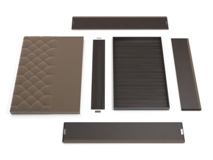 Кровать Lonax Элоиза велюр Dolly-17 (с подъемным механизмом)