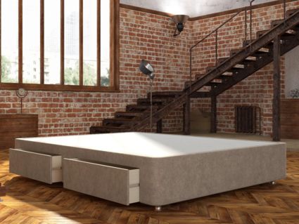 Кровать Mr.Mattress Site Box велюр Toffee 265