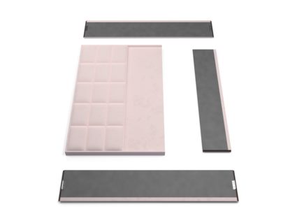 Кровать Lonax Адель велюр Dolly-3 160х190