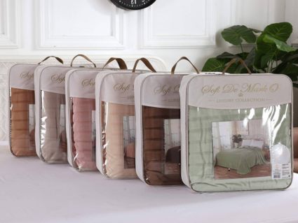 Плед Софи де Марко Калипсо (пепельная роза) 160х220