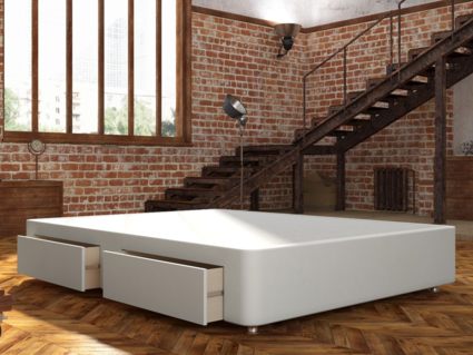 Кровать Mr.Mattress Site Box экокожа White 265