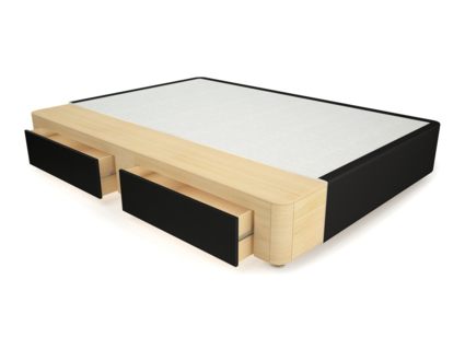 Кровать Mr.Mattress Site Box экокожа Black 239