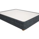 Кровать Mr.Mattress Twin Box велюр Grey 120х190