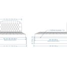 Кровать Lonax Венеция велюр Dolly-13 (с подъемным механизмом) 120х200