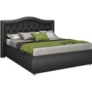 Кровать Sleeptek Premier 6 Экокожа Black (с подъемным механизмом) 200х200